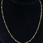 Golden Beads Chain by Ruva Jewellers